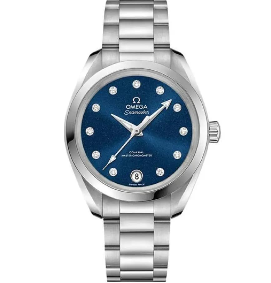 Đồng Hồ Omega Seamaster Automatic 'Diamond Blue' 220-10-34-20-53-001 Đồng Hồ Omega Seamaster Automatic 'Diamond Blue' 220-10-34-20-53-001