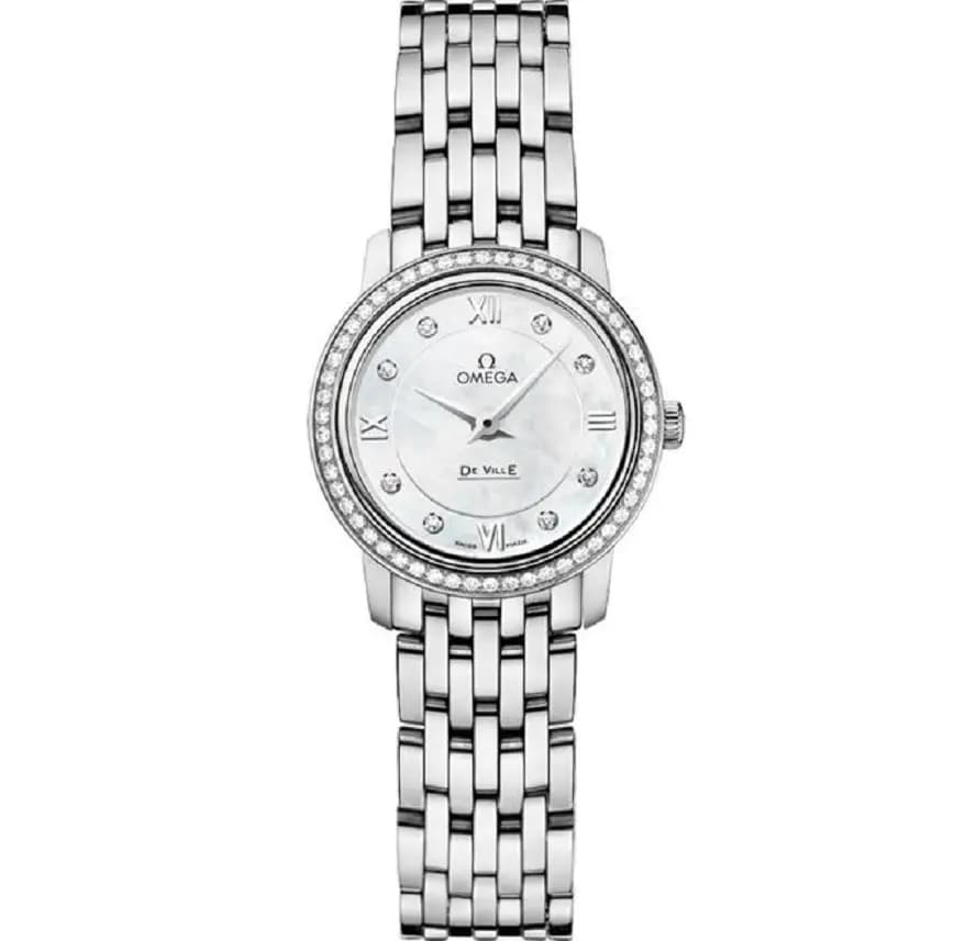 Đồng Hồ Omega De Ville Prestige 'Silver' 424-15-24-60-55-001 Đồng Hồ Omega De Ville Prestige 'Silver' 424-15-24-60-55-001