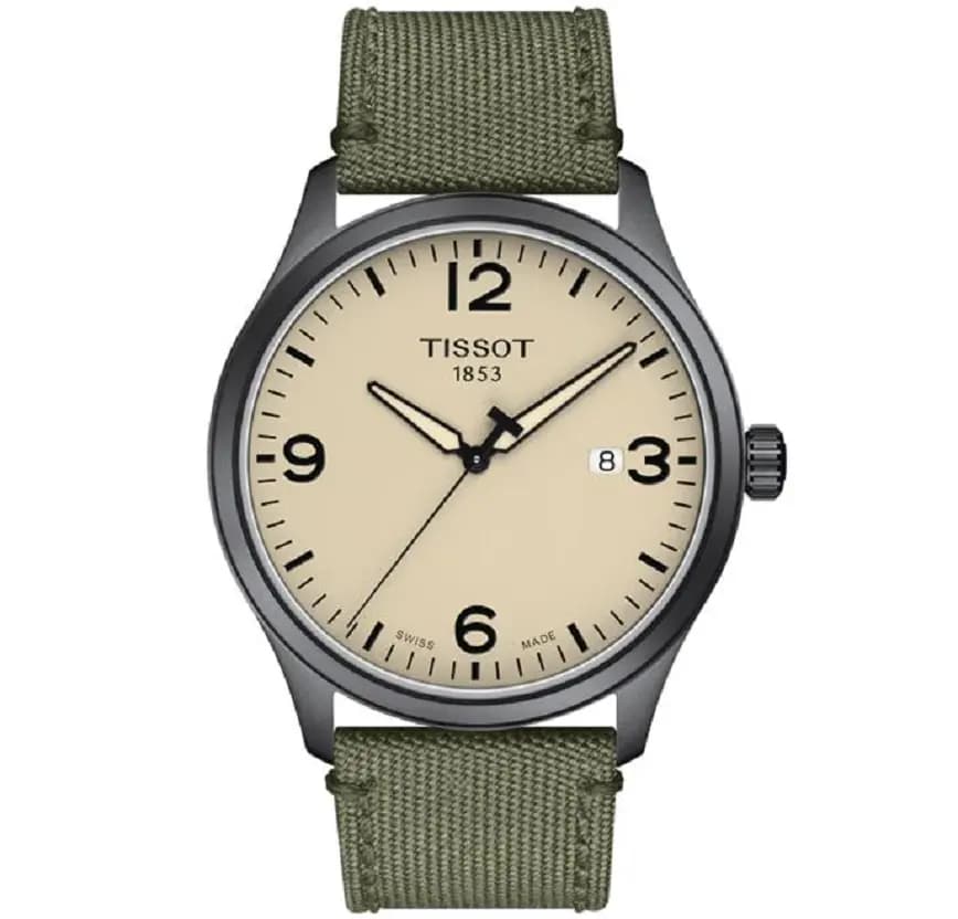 Đồng Hồ Tissot Gent XL Quartz Beige 'Green' T116-410-37-267-00 Đồng Hồ Tissot Gent XL Quartz Beige 'Green' T116-410-37-267-00