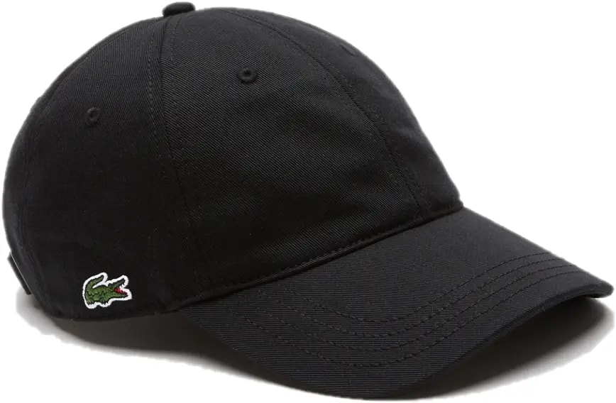 Mũ Lacoste Organic Cotton Twill 'Black' RK0440-53G-031 Mũ Lacoste Organic Cotton Twill 'Black' RK0440-53G-031