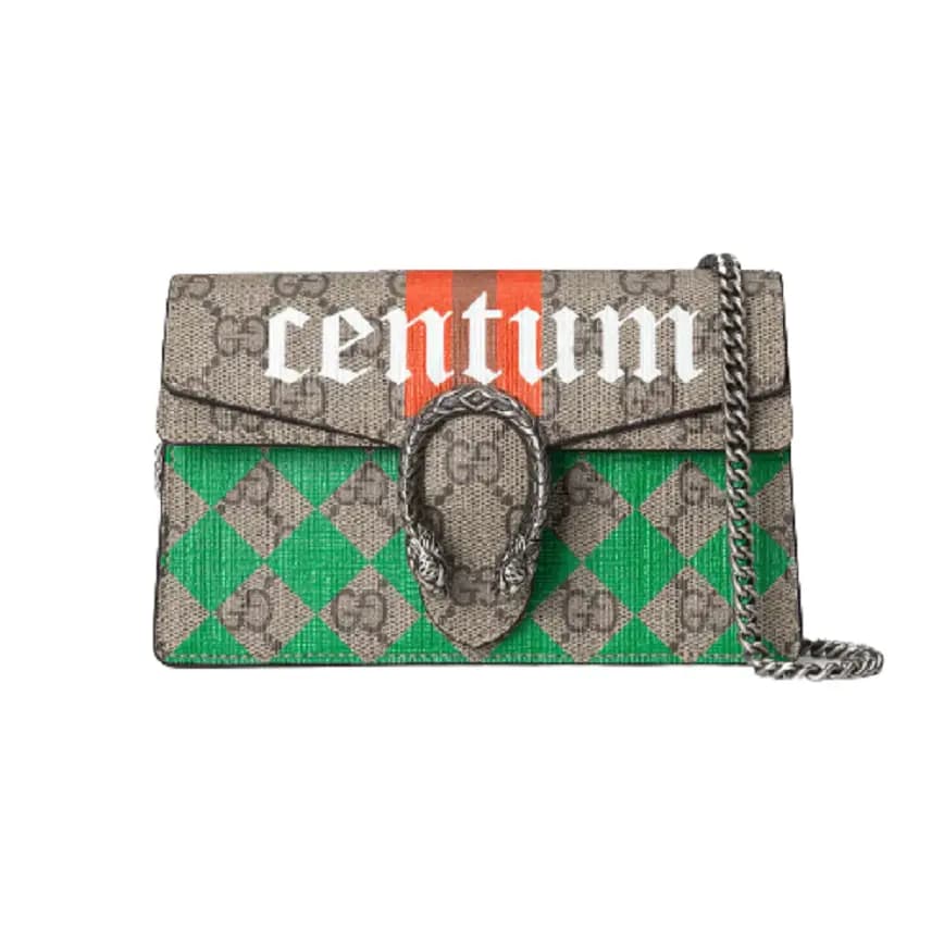 Túi Gucci Dionysus Super Mini GG Supreme Canvas 476432-UQHFN-8666 Túi Gucci Dionysus Super Mini GG Supreme Canvas 476432-UQHFN-8666