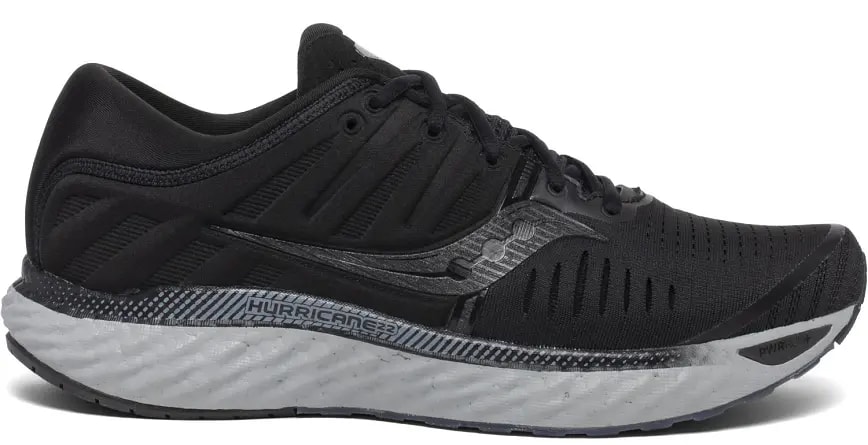 Giày Saucony Huricane 22 'Black Grey' S20544-35 Giày Saucony Huricane 22 'Black Grey' S20544-35
