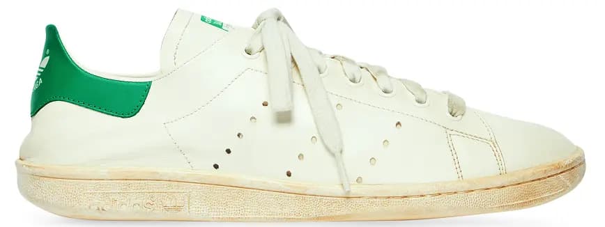 Giày Balenciaga x Adidas Stan Smith Worn-Out 'White' 721836-WBDV4-9703 Giày Balenciaga x Adidas Stan Smith Worn-Out 'White' 721836-WBDV4-9703