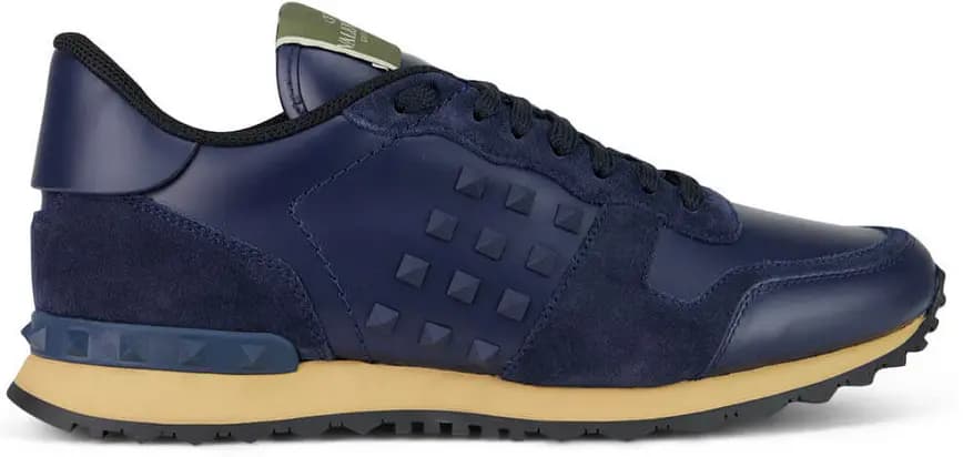 Giày Valentino Leather Rockstud Sneakers WY2S0748VRJM30 Giày Valentino Leather Rockstud Sneakers WY2S0748VRJM30