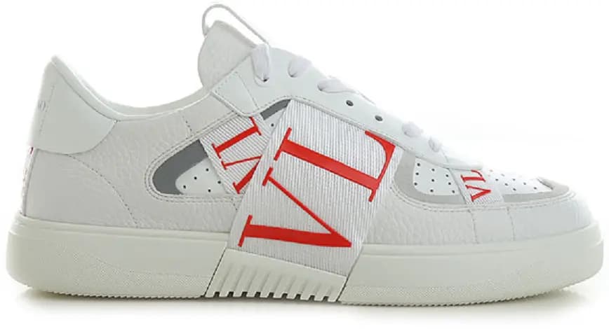 Giày Valentino Calfskin VL7N 'White Pure Red' WY2S0C58WRQU06 Giày Valentino Calfskin VL7N 'White Pure Red' WY2S0C58WRQU06
