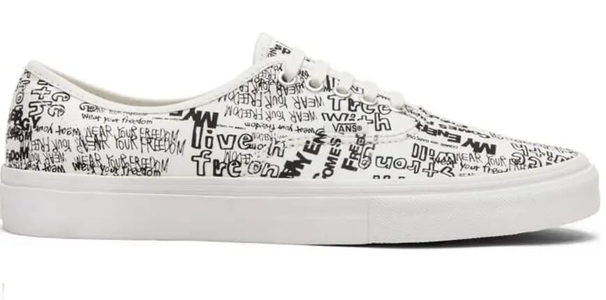 Giày Vans Authentic Comme des Garcons White (Japan) VN0A33TAKXY Giày Vans Authentic Comme des Garcons White (Japan) VN0A33TAKXY