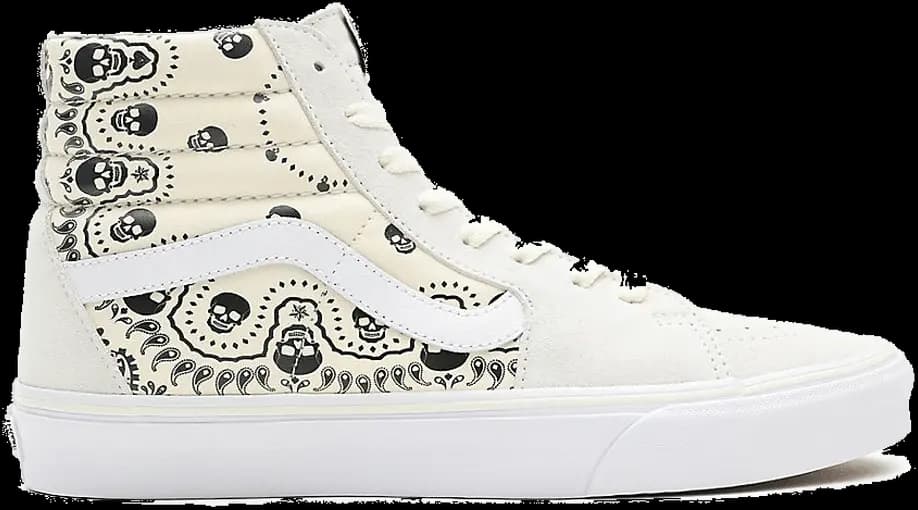 Giày Vans Sk8-Hi Bandana White VN0A32QG42S Giày Vans Sk8-Hi Bandana White VN0A32QG42S