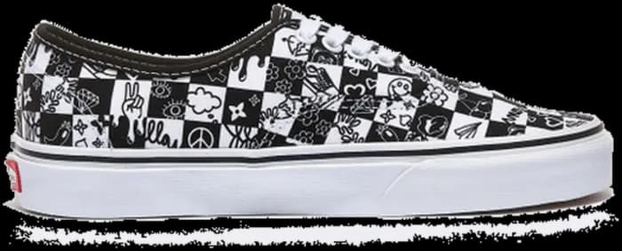 Giày Vans Doodle Checkerboard Authentic VN0A5KS96U6 Giày Vans Doodle Checkerboard Authentic VN0A5KS96U6