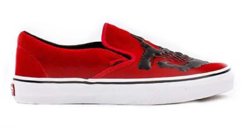 Giày Vans Slip-On Jawbones 'Racing Red' VN0A4BV3TBU Giày Vans Slip-On Jawbones 'Racing Red' VN0A4BV3TBU