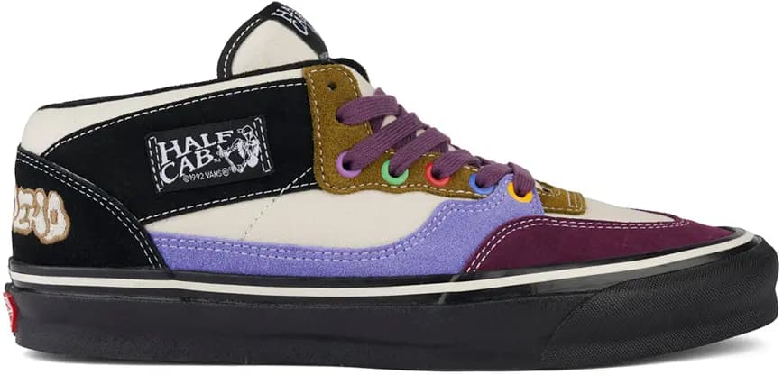 Giày Vans OG Half Cab LX Brain Dead 'Multicolor' VN0A3DP6ASR Giày Vans OG Half Cab LX Brain Dead 'Multicolor' VN0A3DP6ASR