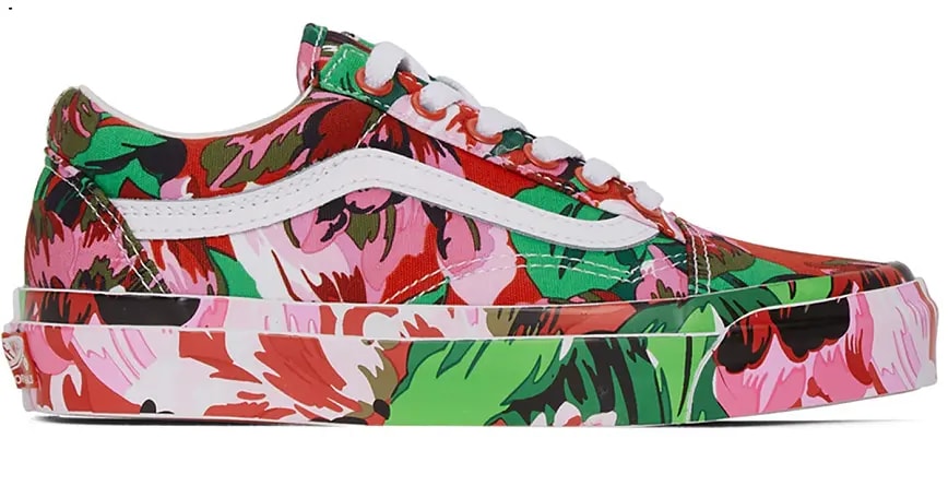 Giày Kenzo x Vans OG Old Skool LX "Floral Red" VN0A4P3X02G — kich-thuoc: 39 Giày Kenzo x Vans OG Old Skool LX "Floral Red" VN0A4P3X02G — kich-thuoc: 39