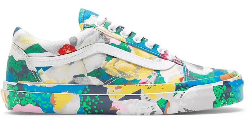 Giày Kenzo x Vans OG Old Skool LX "Floral Yellow" VN0A4P3X01H — tieu-de: 41 Giày Kenzo x Vans OG Old Skool LX "Floral Yellow" VN0A4P3X01H — tieu-de: 41