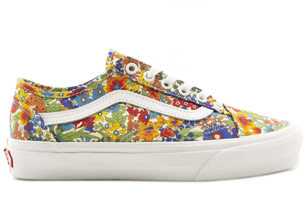 Giày Vans Old Skool Tapered Liberty Floral 'Yellow' VN0A54F44TW Giày Vans Old Skool Tapered Liberty Floral 'Yellow' VN0A54F44TW