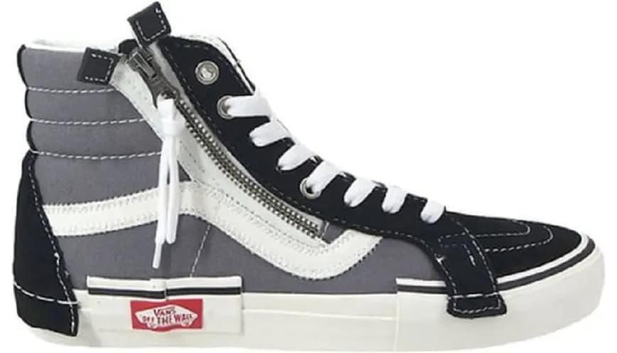 Giày Vans Sk8-Hi Reissue Cap Grey Black VN0A3WM1603 Giày Vans Sk8-Hi Reissue Cap Grey Black VN0A3WM1603