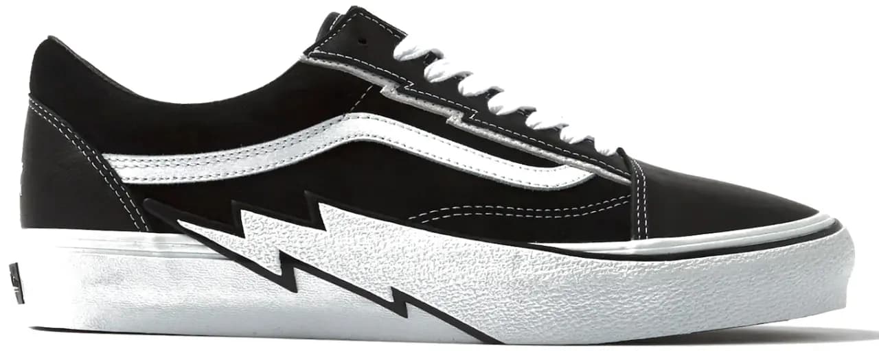 Giày Vans Vault Old Skool Bolt LX 'Mastermind World' VN0007PRBLK1 Giày Vans Vault Old Skool Bolt LX 'Mastermind World' VN0007PRBLK1