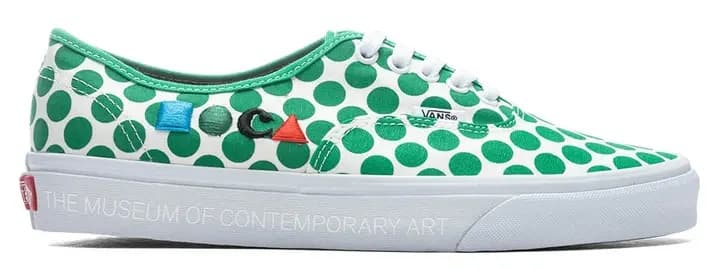 Giày Vans X Moca Authentic Logo Green VN0A5KRD8CY Giày Vans X Moca Authentic Logo Green VN0A5KRD8CY