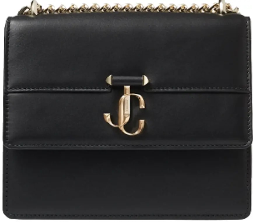 Túi Jimmy Choo Varenne Quad 'Black' VARENNESHOULDERDAW001463 Túi Jimmy Choo Varenne Quad 'Black' VARENNESHOULDERDAW001463