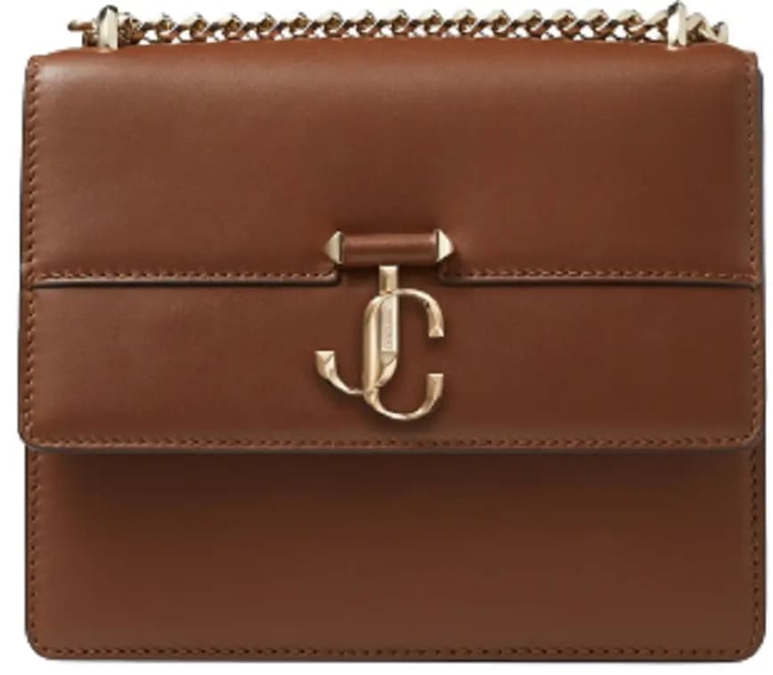 Túi Jimmy Choo Varenne Quad 'Dark Tan' VARENNESHOULDERDAW027126 Túi Jimmy Choo Varenne Quad 'Dark Tan' VARENNESHOULDERDAW027126
