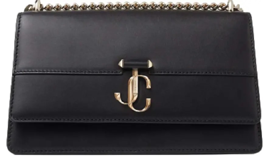 Túi Jimmy Choo Varenne Shoulder 'Black' VARENNESHOULDERMDAW001463 Túi Jimmy Choo Varenne Shoulder 'Black' VARENNESHOULDERMDAW001463