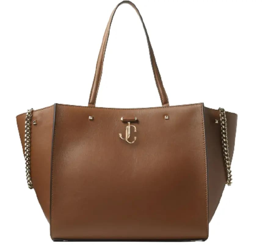 Túi Jimmy Choo Varenne Tote 'Dark Tan' VARENNETOTEBAGDAW027126 Túi Jimmy Choo Varenne Tote 'Dark Tan' VARENNETOTEBAGDAW027126