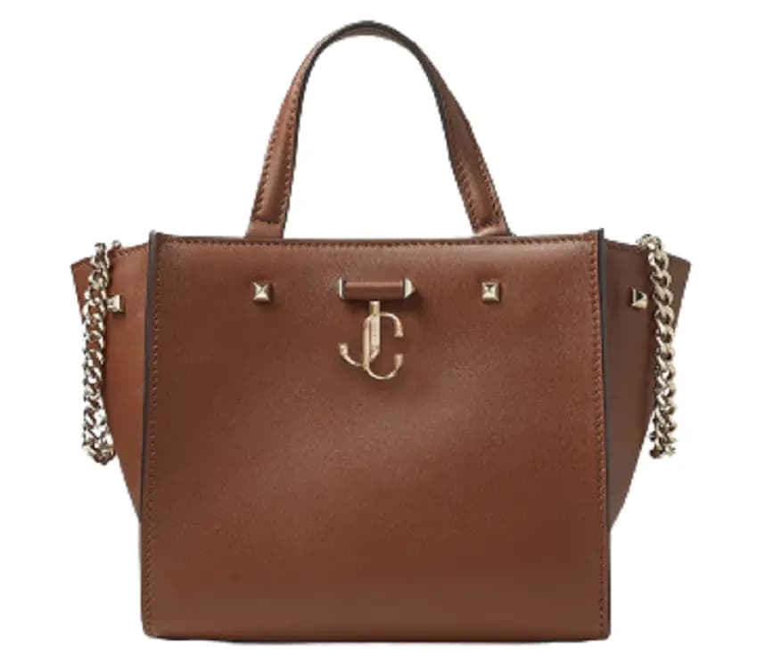 Túi Jimmy Choo Varenne Tote S 'Dark Tan' VARENNETOTEBAGSDAW027126 Túi Jimmy Choo Varenne Tote S 'Dark Tan' VARENNETOTEBAGSDAW027126