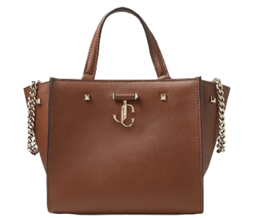 Túi Jimmy Choo Varenne Tote S 'Dark Tan' VARENNETOTEBAGSDAW027126 Túi Jimmy Choo Varenne Tote S 'Dark Tan' VARENNETOTEBAGSDAW027126
