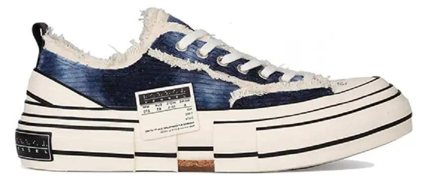 Giày xVESSEL G.O.P Lows Corduroy Tie Dye S21X15B Giày xVESSEL G.O.P Lows Corduroy Tie Dye S21X15B