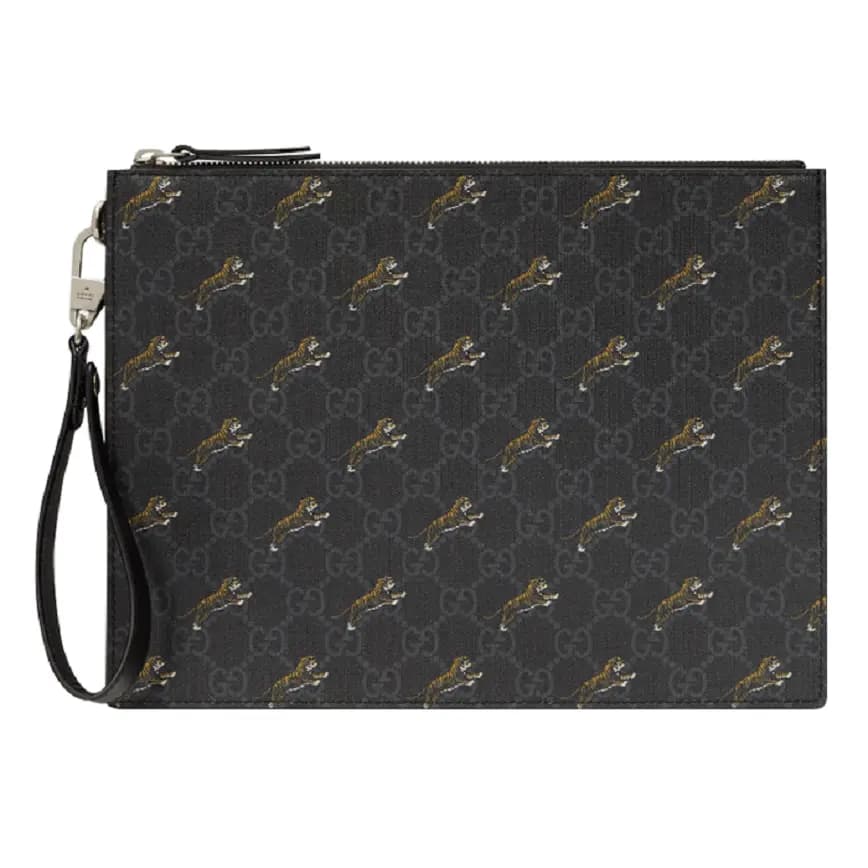 Túi Gucci Handbag Tiger Monogram 575136 G2BAN 1087 Túi Gucci Handbag Tiger Monogram 575136 G2BAN 1087