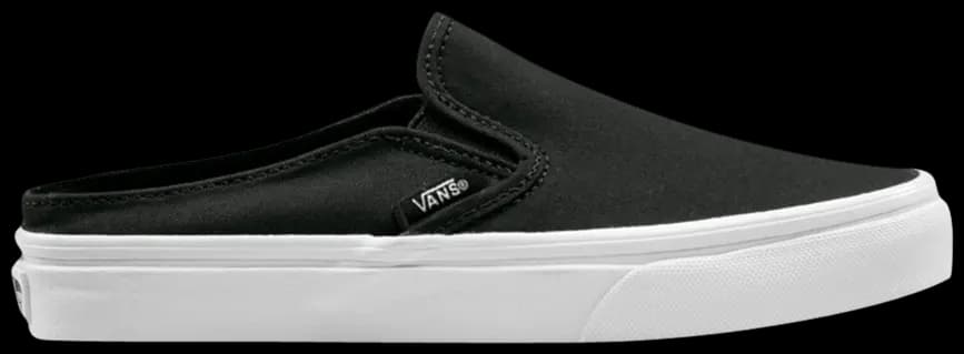 Giày Vans Classic Slip-On Mule 'Black' VN0004KT1WX Giày Vans Classic Slip-On Mule 'Black' VN0004KT1WX
