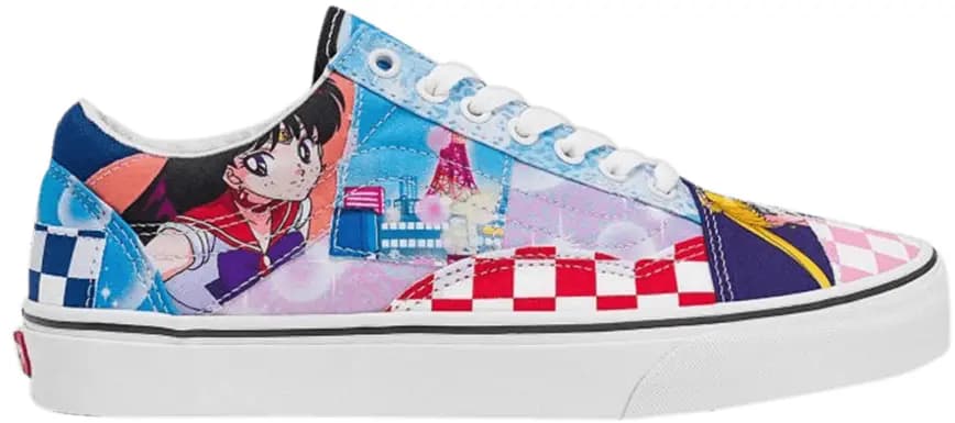 Giày Vans Old Skool Patchwork 'Guardian Sailor Moon' VN0005U744 Giày Vans Old Skool Patchwork 'Guardian Sailor Moon' VN0005U744