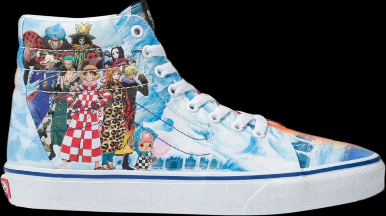 Giày Vans Sk8-Hi x One Piece 'Punk Hazard' VN0007NS448 Giày Vans Sk8-Hi x One Piece 'Punk Hazard' VN0007NS448