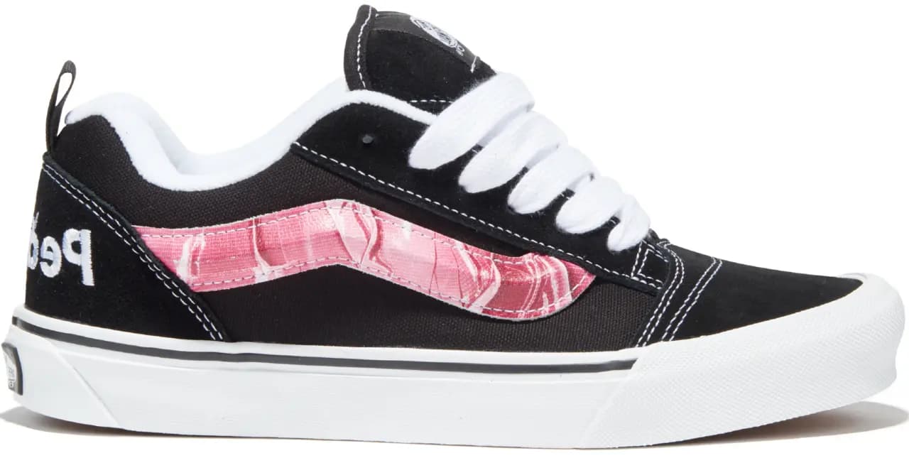 Giày Vans x Peaches. Knu Skool New School 'Black Pink' VN0009QCB9P Giày Vans x Peaches. Knu Skool New School 'Black Pink' VN0009QCB9P