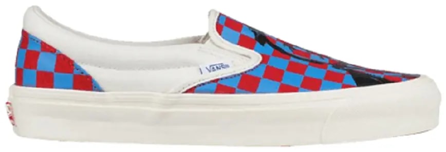 Giày Vans John Van Hamersveld x OG Slip-On 'Red and Blue' VN000UDFQLT — kich-thuoc: 38-5 Giày Vans John Van Hamersveld x OG Slip-On 'Red and Blue' VN000UDFQLT — kich-thuoc: 38-5