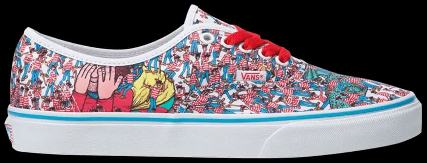 Giày Vans Where's Waldo? x Authentic 'Land of Waldos' VN0A348A3RZ Giày Vans Where's Waldo? x Authentic 'Land of Waldos' VN0A348A3RZ