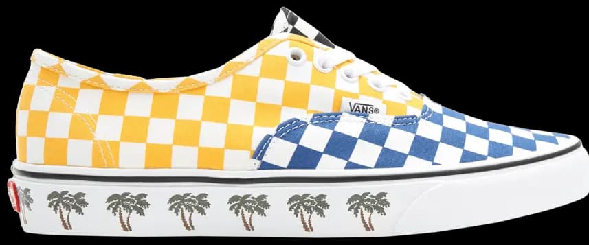Giày Vans Authentic 'Sidewall Palm Tree Checkerboard' VN0A348A40P Giày Vans Authentic 'Sidewall Palm Tree Checkerboard' VN0A348A40P