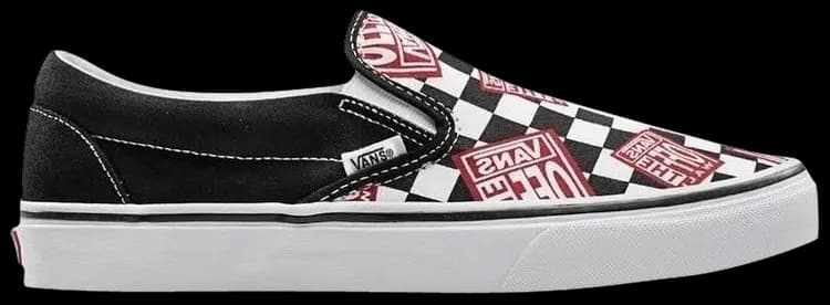 Giày Vans Classic Slip-On 'Off The Wall Check' VN0A38F7RO2 Giày Vans Classic Slip-On 'Off The Wall Check' VN0A38F7RO2