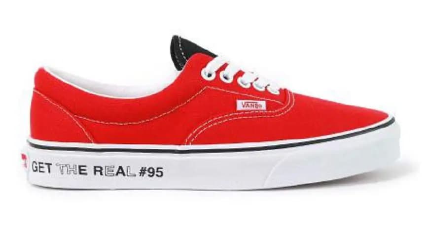 Giày Vans Era "Get The Real" Racing Red VN0A38FRTO3 Giày Vans Era "Get The Real" Racing Red VN0A38FRTO3