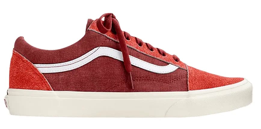 Giày Vans J.Crew x Old Skool 'Red' VN0A38G1RC3 Giày Vans J.Crew x Old Skool 'Red' VN0A38G1RC3