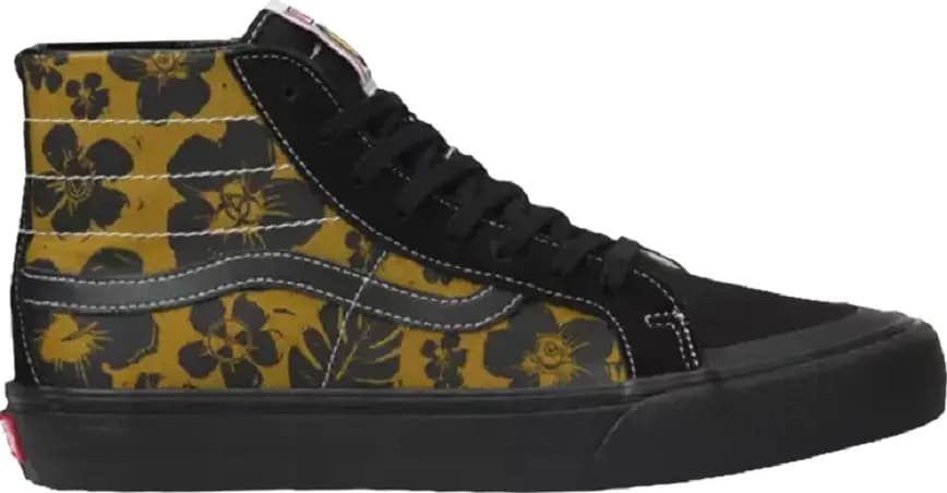 Giày Vans Sk8-hi 138 Decon Dark Aloha 'Black Gold' VN0A3MV13H5 Giày Vans Sk8-hi 138 Decon Dark Aloha 'Black Gold' VN0A3MV13H5