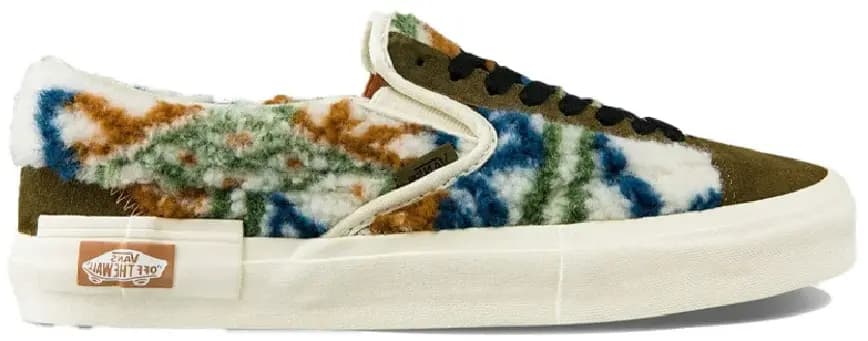 Giày Vans Classic Slip-On CAP 'Color Wool' VN0A3WM52UZ Giày Vans Classic Slip-On CAP 'Color Wool' VN0A3WM52UZ
