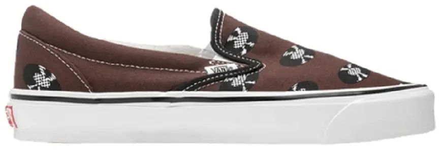 Giày Vans Wacko Maria x OG Classic Slip-On 'Brown Records VN0A45JK595 — kich-thuoc: 41 Giày Vans Wacko Maria x OG Classic Slip-On 'Brown Records VN0A45JK595 — kich-thuoc: 41