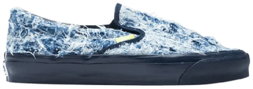 Giày Vans FDMTL x OG Classic Slip-On 'Indigo Distressed' VN0A45JK5WP — kich-thuoc: 42.5 Giày Vans FDMTL x OG Classic Slip-On 'Indigo Distressed' VN0A45JK5WP — kich-thuoc: 42.5
