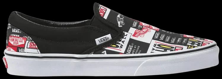 Giày Vans Slip-On 'Label Mix' VN0A4BV3V9A Giày Vans Slip-On 'Label Mix' VN0A4BV3V9A