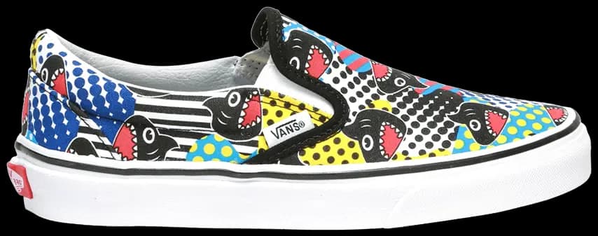Giày Vans Classic Slip-On 'Shark Week' VN0A4BV3V9D Giày Vans Classic Slip-On 'Shark Week' VN0A4BV3V9D