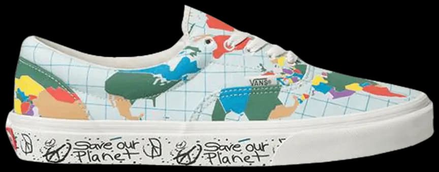 Giày Vans Save Our Planet x Era 'World Map' VN0A4BV4T2V Giày Vans Save Our Planet x Era 'World Map' VN0A4BV4T2V