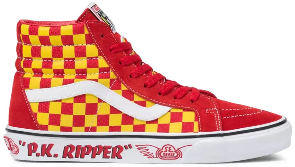 Giày Vans Sk8-Hi Reissue x SE Bikes 'PK Ripper' VN0A4BV8A0F Giày Vans Sk8-Hi Reissue x SE Bikes 'PK Ripper' VN0A4BV8A0F