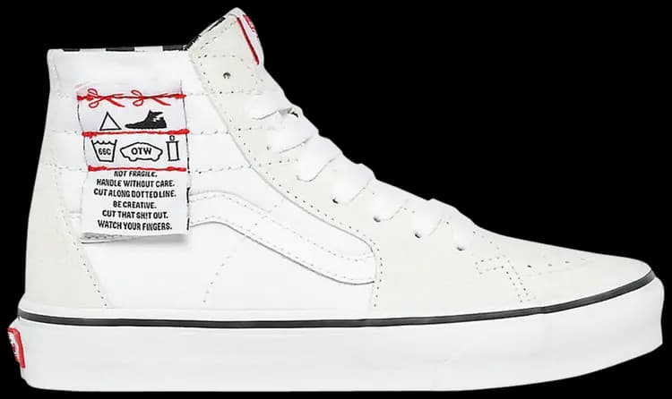 Giày Vans Sk8 Hi Tapered 'DIY White' VN0A4U1624F Giày Vans Sk8 Hi Tapered 'DIY White' VN0A4U1624F