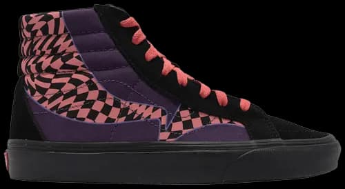 Giày Vans Sk8-Hi Reissue 'Warp Black Paprika' VN0A4U3D23Z Giày Vans Sk8-Hi Reissue 'Warp Black Paprika' VN0A4U3D23Z