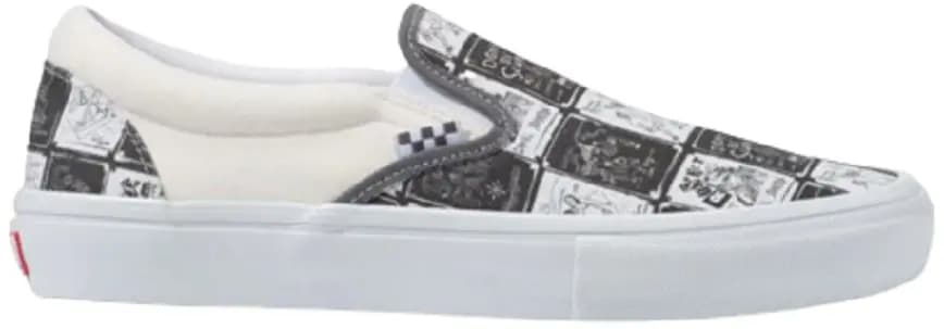 Giày Vans Slip On Skate x Daniel Johnston 'Black White' VN0A5FCAAO7 Giày Vans Slip On Skate x Daniel Johnston 'Black White' VN0A5FCAAO7