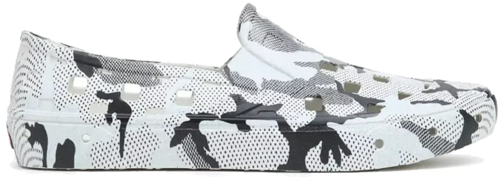 Giày Vans Slip On Trk 'Grey White' VN0A5HF81KP Giày Vans Slip On Trk 'Grey White' VN0A5HF81KP